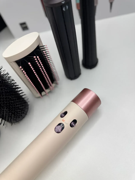 Мультистайлер Airwrap i.d. HS08 Straight & Wavy Ceramic Pink/Rose Gold id04 фото
