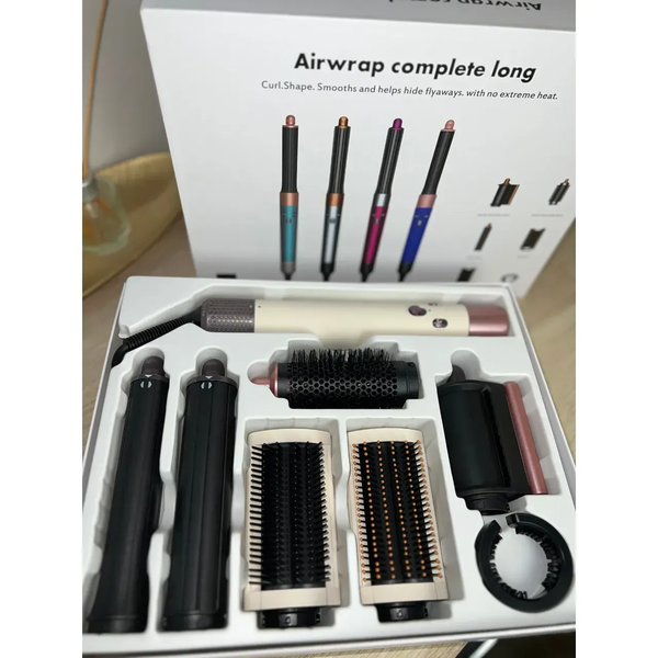Стайлер для волосся Airwrap Complete Long 6 насадок, Ceramic Pink/Rose Gold CLO-14-00114354 фото