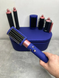 Стайлер для волосся з кейсом Airwrap Complete Long 6 насадок Vinca Blue/Rose id013 фото 8