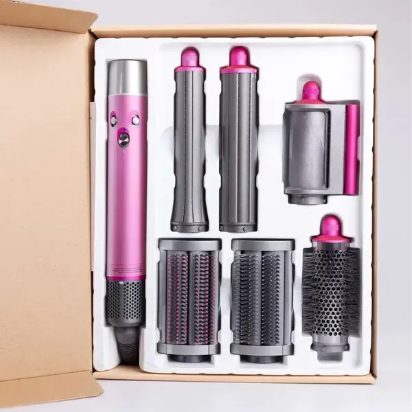 Стайлер для волосся Airwrap Complete Long 6 насадок, Fuchsia/Nickel CLO-14-001154856 фото