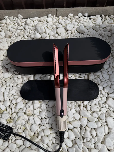 Випрямляч для волосся з кейсом HT01 Airstrait Kanzan Pink id015 фото