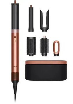 Мультистайлер Airwrap Coanda з кейсом 2x Multi Styler & Dryer HS09 Limited Edition Amber Silk id024 фото