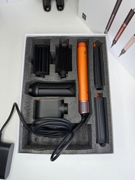 Мультистайлер Airwrap Coanda 2x Multi Styler & Dryer HS09 Apricot/Topaz id026 фото