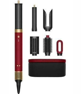 Мультистайлер Airwrap Coanda з кейсом 2x Multi Styler & Dryer HS09 Red Velvet id027 фото