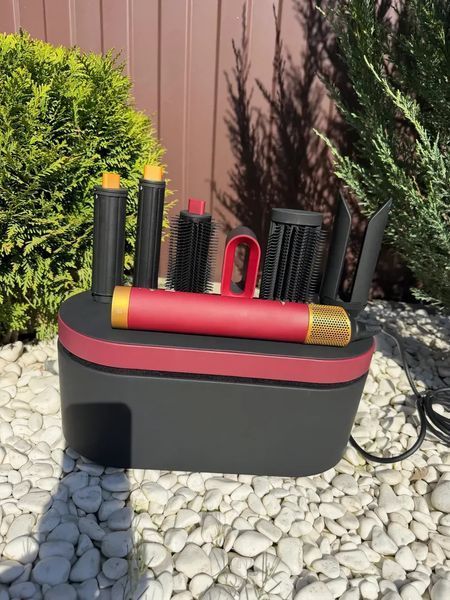 Мультистайлер Airwrap Coanda з кейсом 2x Multi Styler & Dryer HS09 Red Velvet id027 фото
