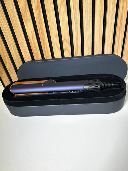 Випрямляч для волосся з кейсом HT01 Airstrait Prussian Blue/Rich Copper id502 фото