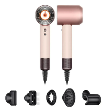Фен для волосся Supersonic HD16 Nural Ceramic Pink/Rose Gold CLO-14-00114342323-098 фото