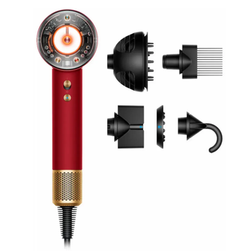Фен Supersonic HD16 Nural Red Velvet/Gold (594823-01) CLO-14-0011434232376765 фото
