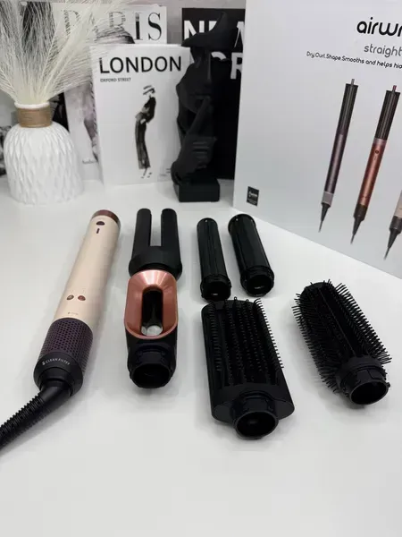 Мультистайлер Airwrap Coanda 2x Multi Styler & Dryer HS09 Ceramic Pink/Rose Gold CLO-14-001165464564 фото